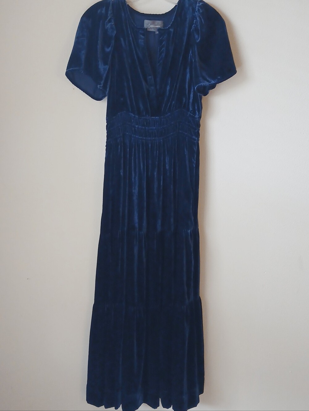 Anthropologie The Somerset Maxi Velvet Dress Size XS - Picture 2 of 11